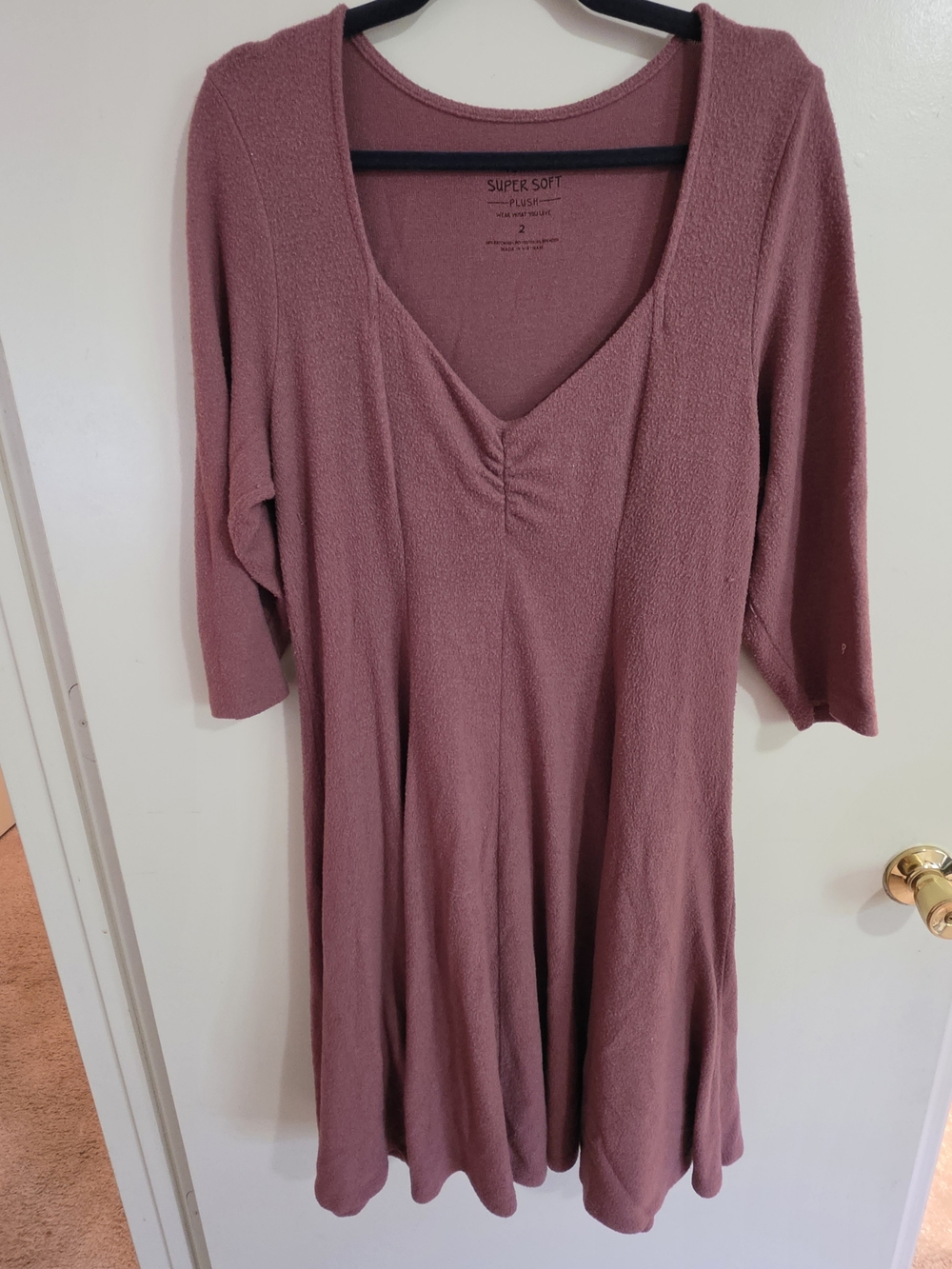 torrid Dusty Rose Super Soft Dress